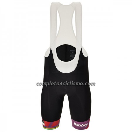 Pantaloncino con bretelle 2022 Campionati del mondo UCI Wollongong Nero